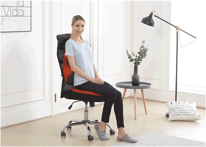 Benepom Zero Gravity Chair Cushion for Lower Back & Sciatica Pain Relief, Comfortable Upright Posture with Breathable Air Mesh Cover, Recommended for Wheelchair, Car, Computer and Office Chair