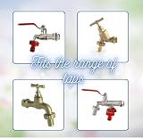 Wärmer System Wall Mount Flange Bracket 15mm Pipe 1/2 BSP Brass Outdoor Tap view 4