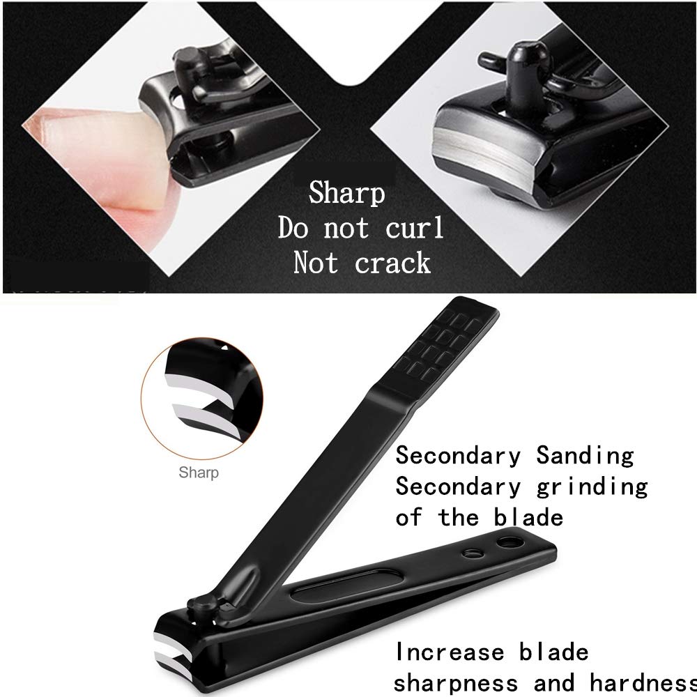 Manicure Set Personal care - Nail Clipper Kit Luxury Manicure 8 In 1 Professional Pedicure Set Grooming kit Gift for Men Husband Boyfriend Lover Parents Women Elder Patient Nail Care: Beauty