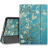 Fintie iPad 9.7 2018/2017 Case - Lightweight Slim Shell Standing Cover with Auto Wake/Sleep Feature for Apple iPad 6th / 5th Gen 9.7 Inch Tablet, Blossom