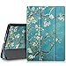 Fintie iPad 9.7 2018/2017 Case - Lightweight Slim Shell Standing Cover with Auto Wake/Sleep Feature for Apple iPad 6th Gen/iPad 5th Gen 9.7 Inch Tablet, Blossom