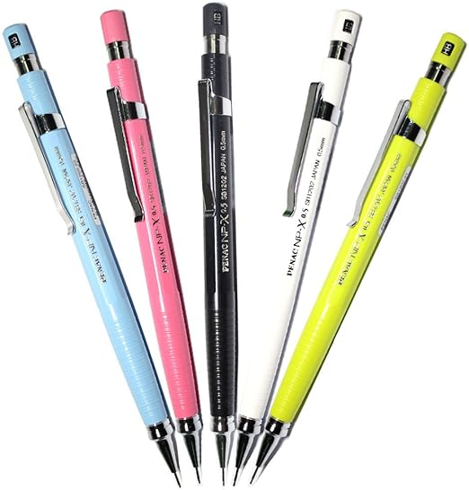x5 PENAC NPX Pastel Mechanical Pencils SB12021/6/21/25/28 5 Pcs