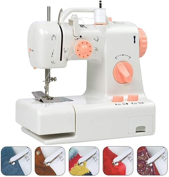 Mini Macchina Da Cucire Portatile Pearl - A Batterie, Perfetta Per Viaggi E Piccole Riparazioni Su Jeans, Tende E Tessuti Delicati