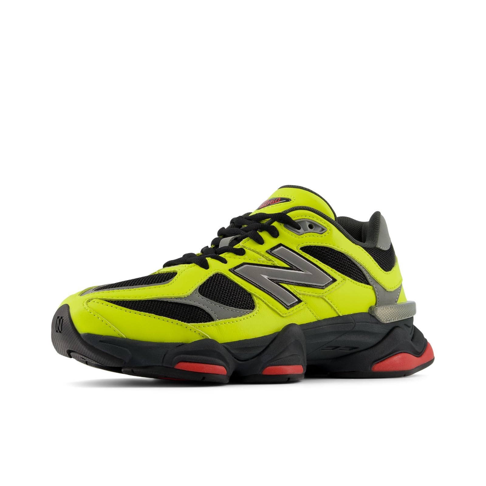 New Balance 9060 Mens Shoes Size 6, Color: Yellow/Grey/Black-Yellow Image