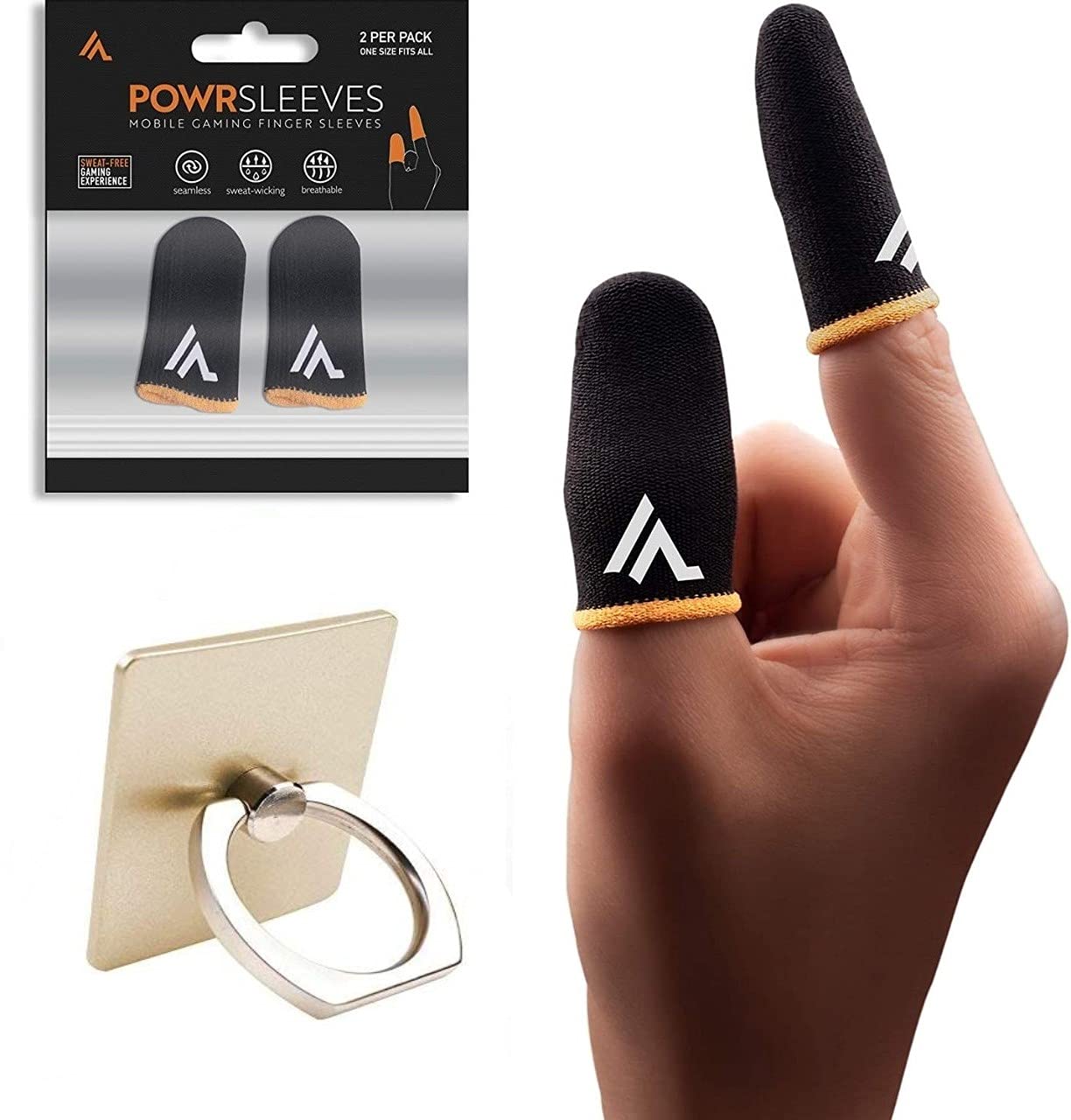 NOCXTUN Combo of AntiSlip Thumb Sleeve, SlipProof SweatProof