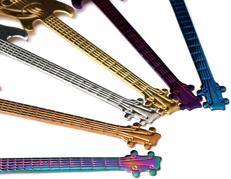 nuoshen Guitar Coffee Teaspoons - Image 5