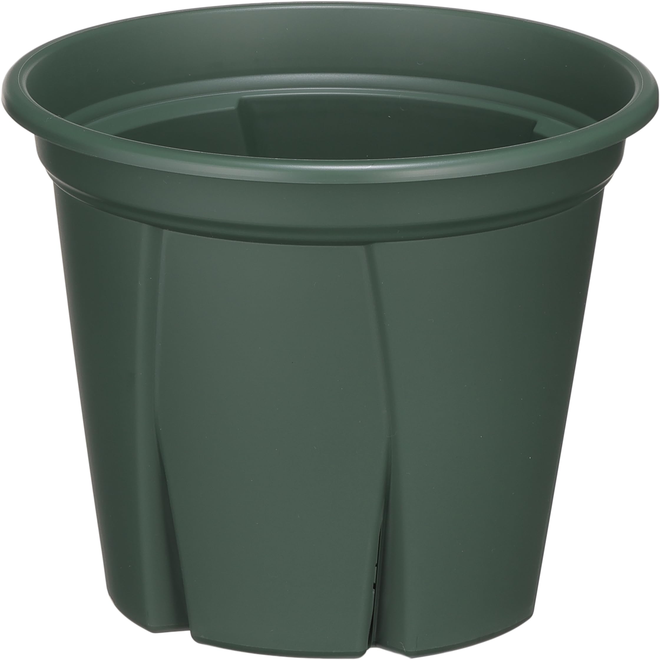 アップルウェアー 鉢 プランター 根っこつよし 7号 深型 グリーン 奥行き21cm 幅21cm 高さ18cm 根の育成を促す スリット加工商品画像