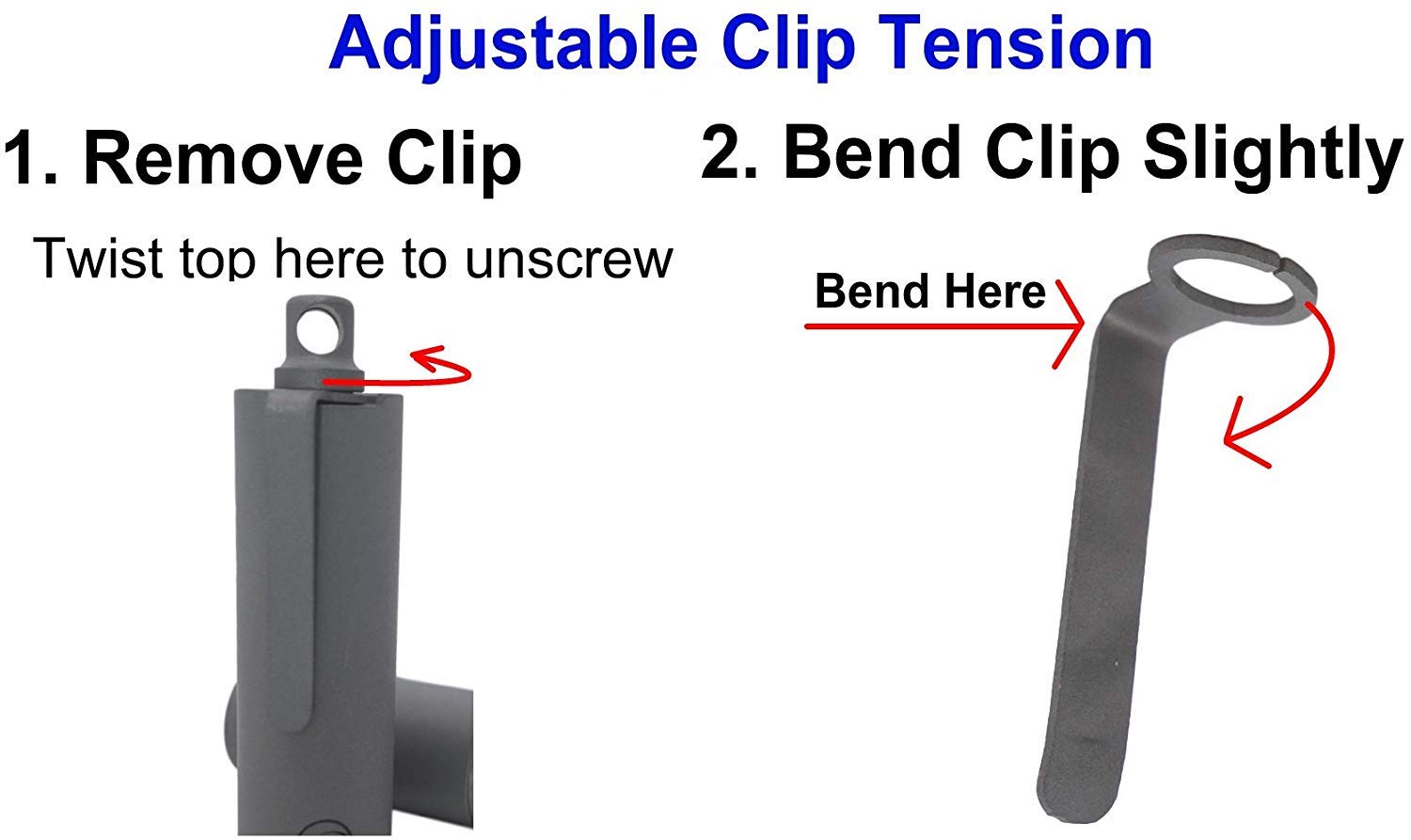 Valtcan Pocket Toothpick Holder Full Titanium Pocket Clip Quick Dispenser Keychain Easy Open