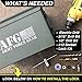 Army Force Gear Ammo Can Locking Hardware Kit - Stainless Steel Lock Hardware for Ammo Cases - One Size Fits All Ammo Box Lock Kit - 50 Cal, Fat 50, 30 Cal, 20 mm, 40 mm Ammunition Cans
