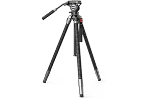 SMALLRIG x Potato Jet TRIBEX SE Hydraulic Aluminum Camera Tripod, with Video Fluid Head, 6kg/13.2lb Load, Max Height 166cm, P