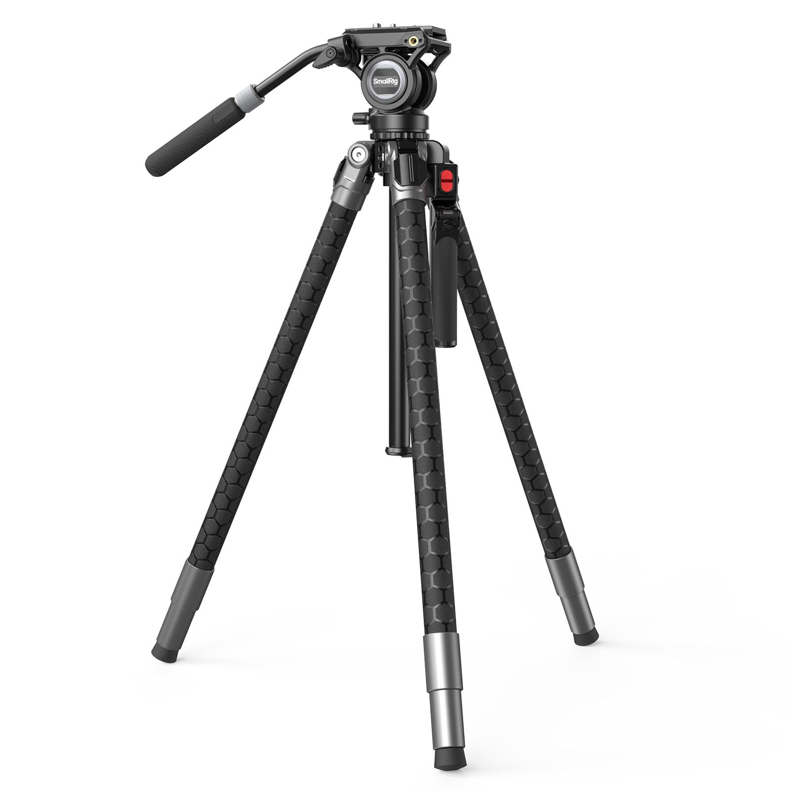 Photo 1 of SMALLRIG x Potato Jet TRIBEX SE Hydraulic Aluminum Camera Tripod, with Video Fluid Head, 6kg/13.2lb Load, Max Height 166cm, Professional Video Tripod for Interviews/Wedding/Landscape - 5305