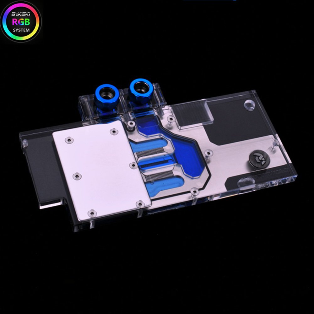 B BYKSKI RGB VGA GPU Water Cooling Block for EVGA GTX970 GTX770 GTX760