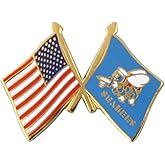 USA Seabee Flag Lapel Pin