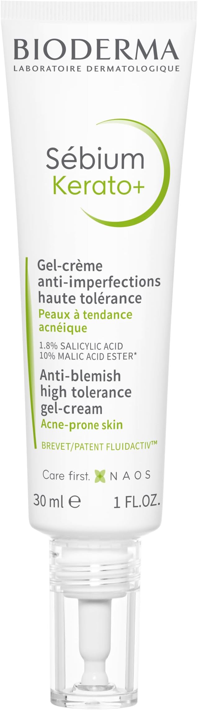Bioderma Sebium Kerato+ Gel Cream 30ml Anti-Blemish Acne Pimples Blackheads