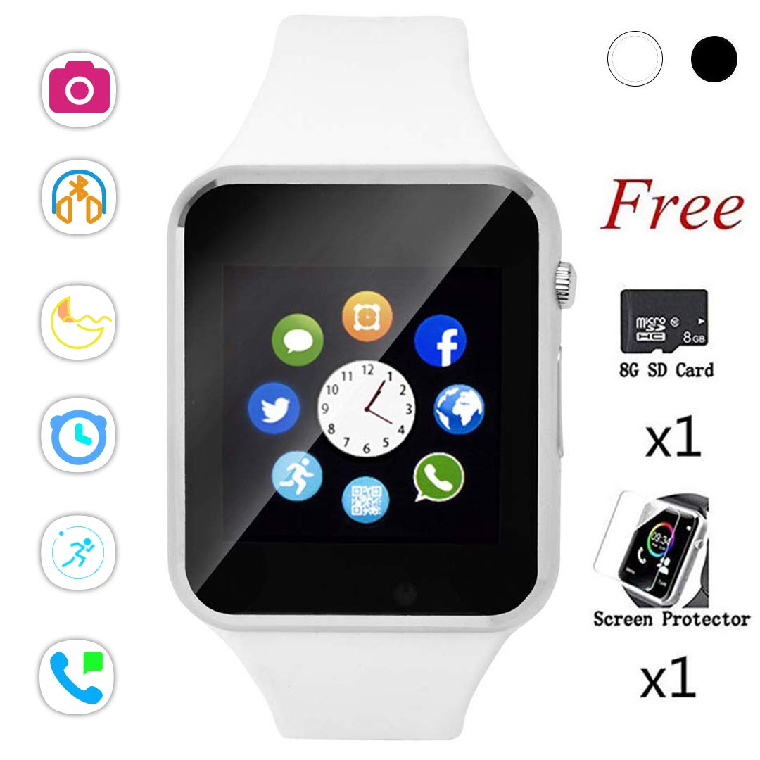 Bluetooth Smart Watch,Touch Screen Sport Wrist Watch Phone ...