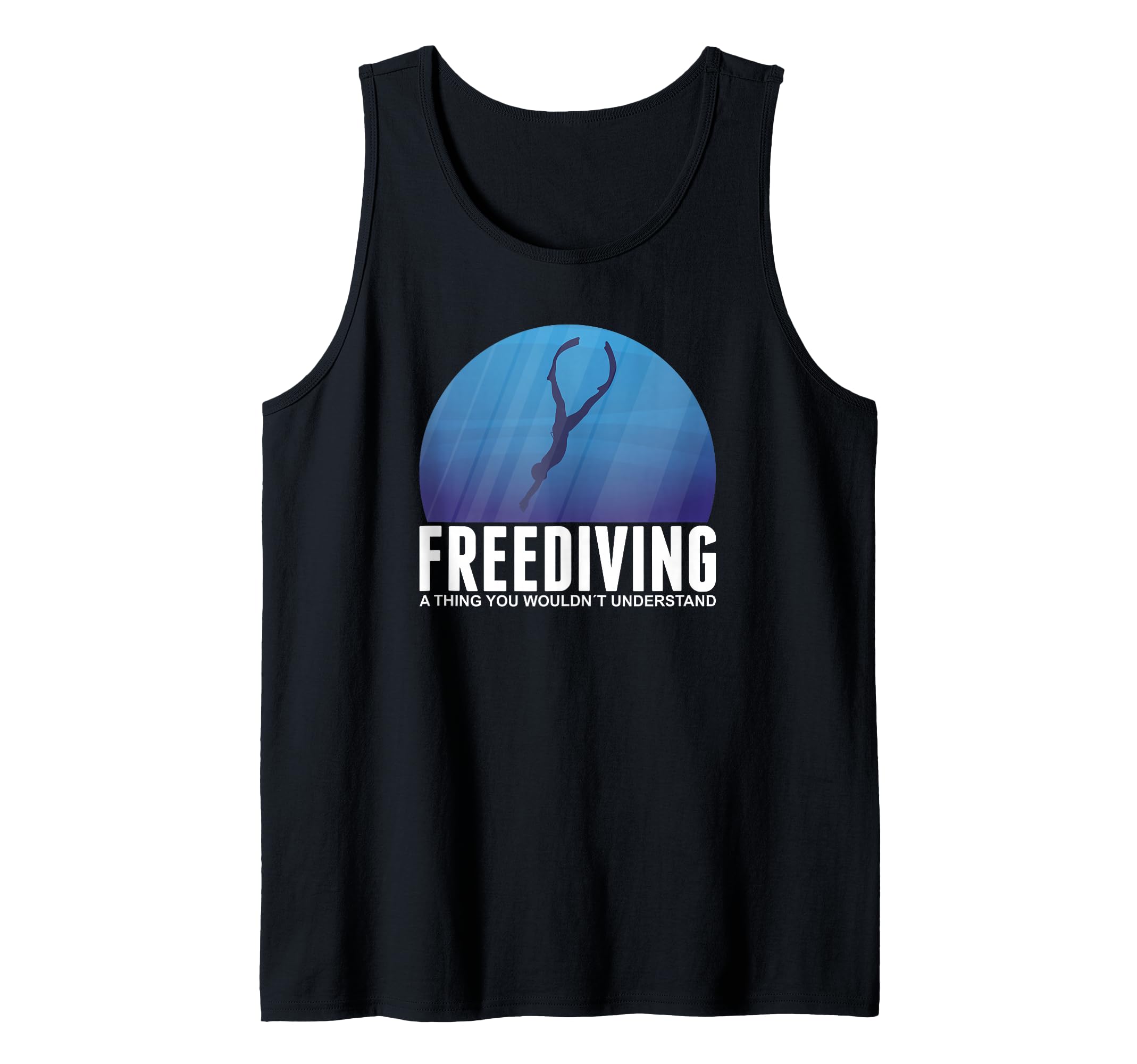 Apnoe Diving Freediving Deep Sea Diving Diver Tank Top