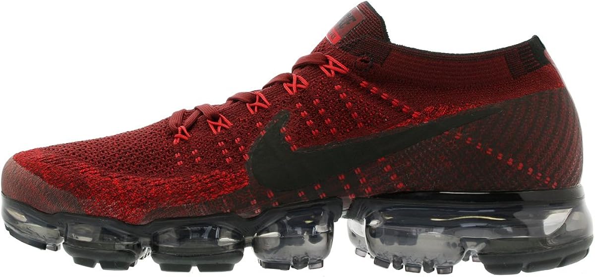 nike vapormax flyknit dark team red