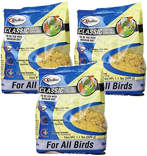 Quiko Classic Eggfood Supplement All Birds (Pack of 3)