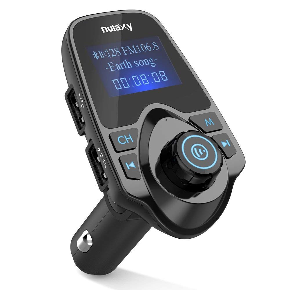 NULAXY Bluetooth FM Transmitter, Wireless Bluetooth Car Amazon.co.uk