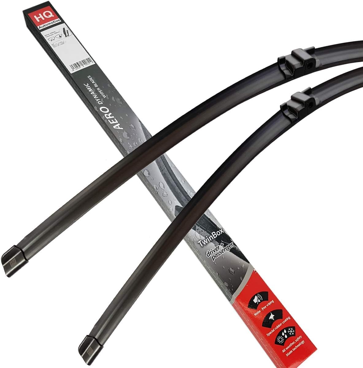 HQ Automotive Wiper Blade for Mercedes C E CLS Class W212 W204 W207 W218 Shooting Brake VW T5 Front Set, ADM42-422