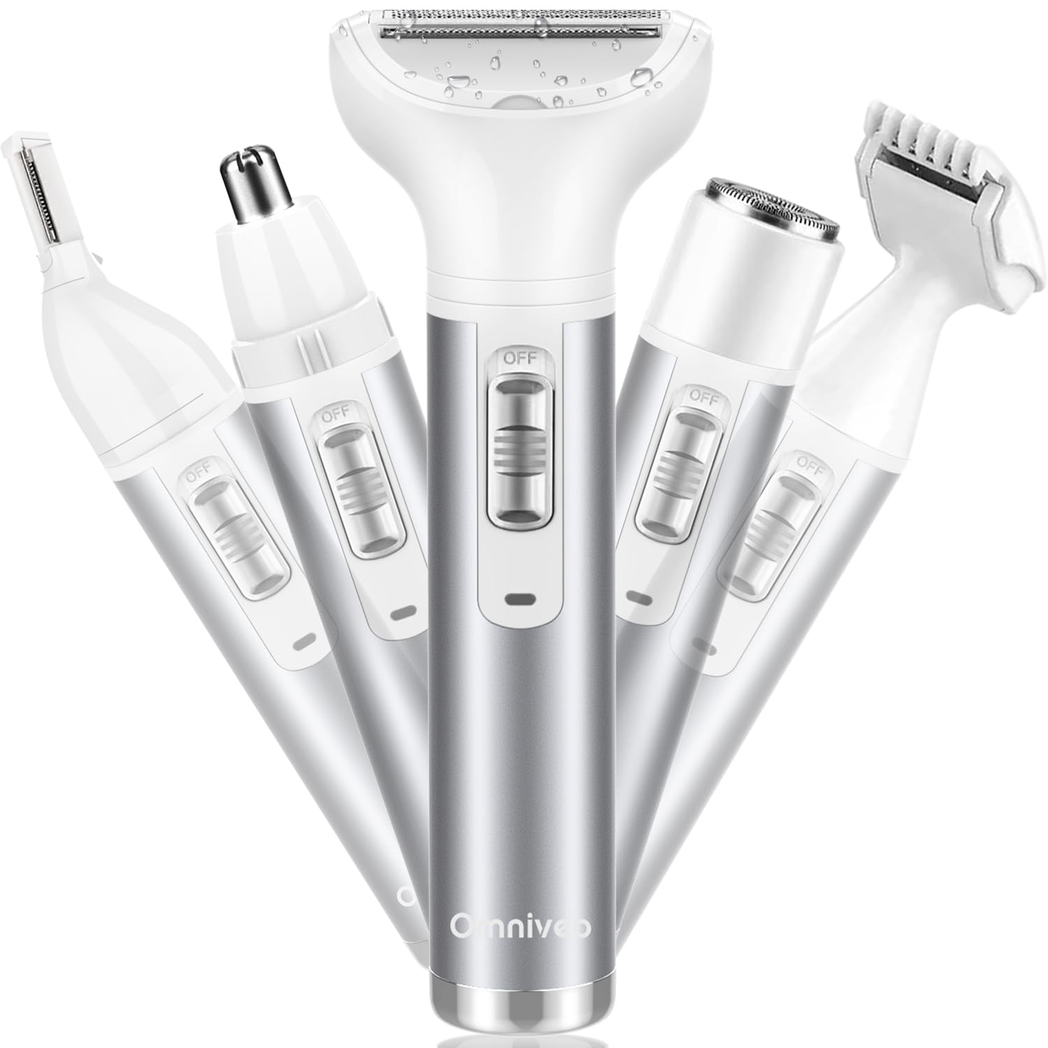 vio シェーバー 電気シェーバー 女性 電動シェーバー 乾湿両用 USB充電式 1台5役 レディース メン