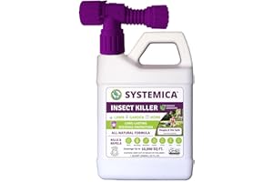 Sierra Natural Science - Systemica Insect Killer - Hose-End Sprayer Insecticide - 32oz