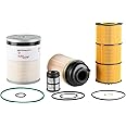 GETOPAUTO Filter Service Kit Compatible With Detroit DD13 DD15 DD16 Oil, FWS & 2 Fuel Filter Kit Replaces FS19915 PF9908 P551005