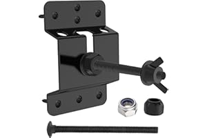 HOMYDOM Spare Tire Mounting Bracket Rack for Enclosed Trailers,Spare Tire Holder Mount, Upgraded Spare Wheel Carrier,Cargo Race Box Trailers, Trucks, Vans, Garages, Warehouses and Semis (Wall Mount)