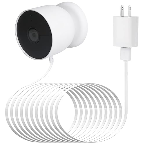 Power Cable Compatible with Google Nest Cam Outdoor or Indoor