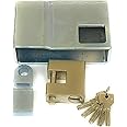 Weld on Shipping Container Lockbox with Keyed Padlock - Storage Security - Securely Lock Container from Theft and Loss - Lock Box 100% Steel - Heavy and Strong - Foghorn Construction