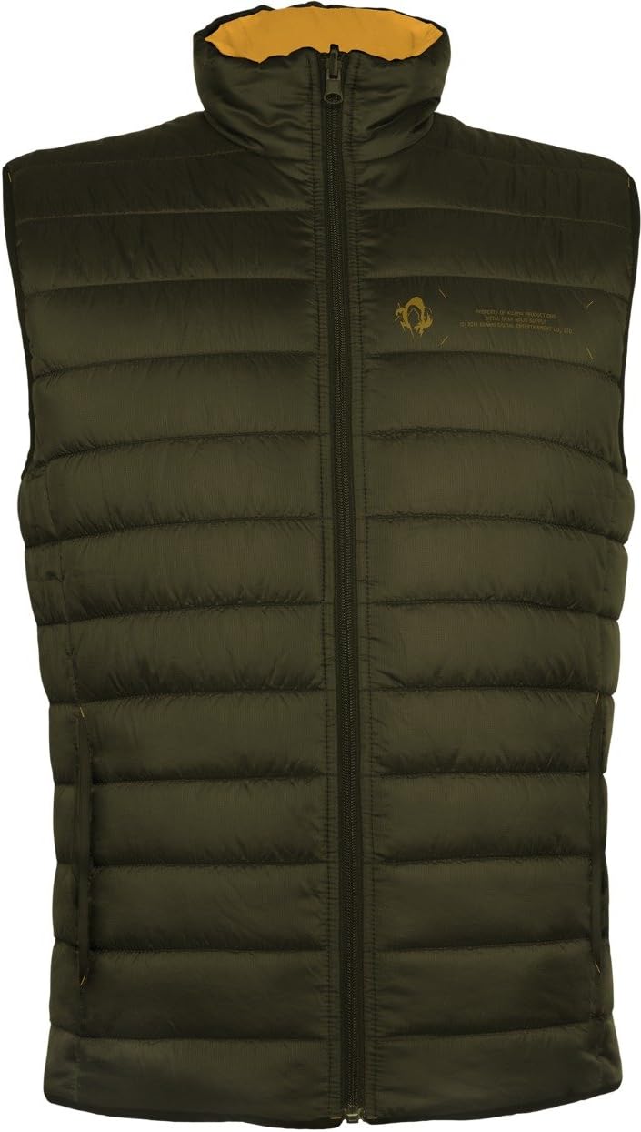 Musterbrand Metal Gear Solid Men Padded Vest Utility Green