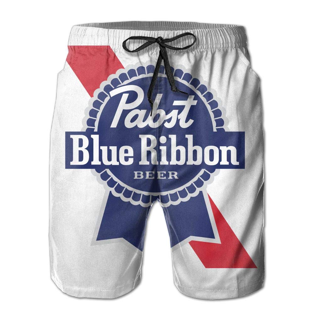 pabst blue ribbon swim trunks