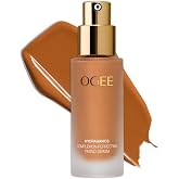 Ogee Complexion Perfecting Liquid Foundation - Anjou 11.5N | Lightweight Tinted Moisturizer, Deep Beige, Golden Undertones, with Vitamin C &amp; Jojoba Oil, Certified Organic &amp; Made in USA