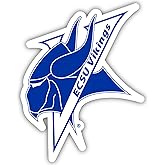 Elizabeth City State University 4 Inch Vinyl Decal Sticker Officially Licensed Collegiate Product