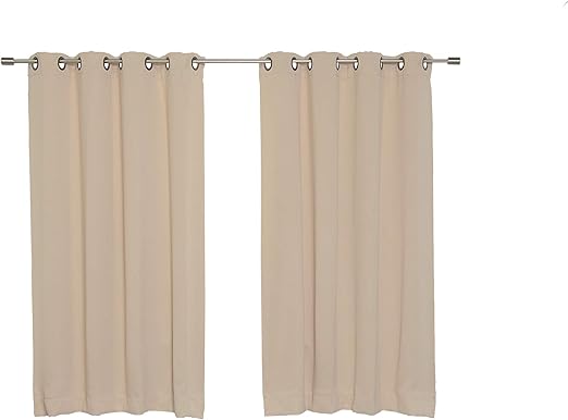 Amazon Com Best Home Fashion Thermal Insulated Blackout Curtains