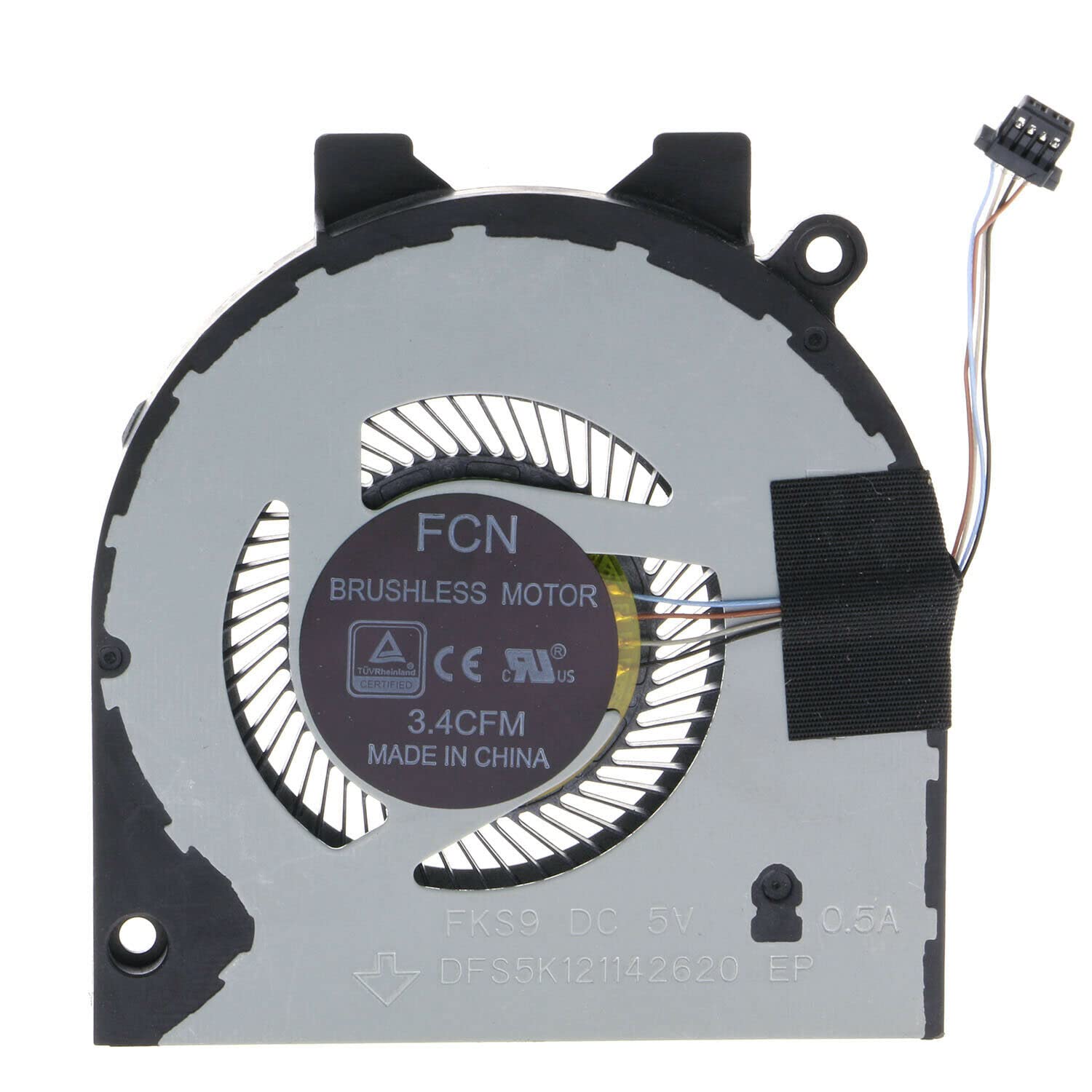CPU Cooling Fan Replacement Compatible With Dell Inspiron 5481 5482 5485 5488 5580 5581 5585