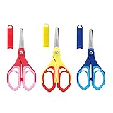 LIVINGO 5" Blunt Kid Scissors: Stainless Safety