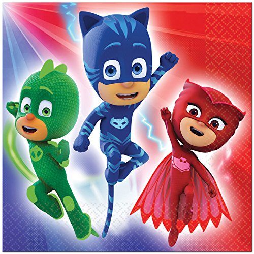 PJ Masks Happy 4th Birthday Party Supply and Balloon Bundle Buy