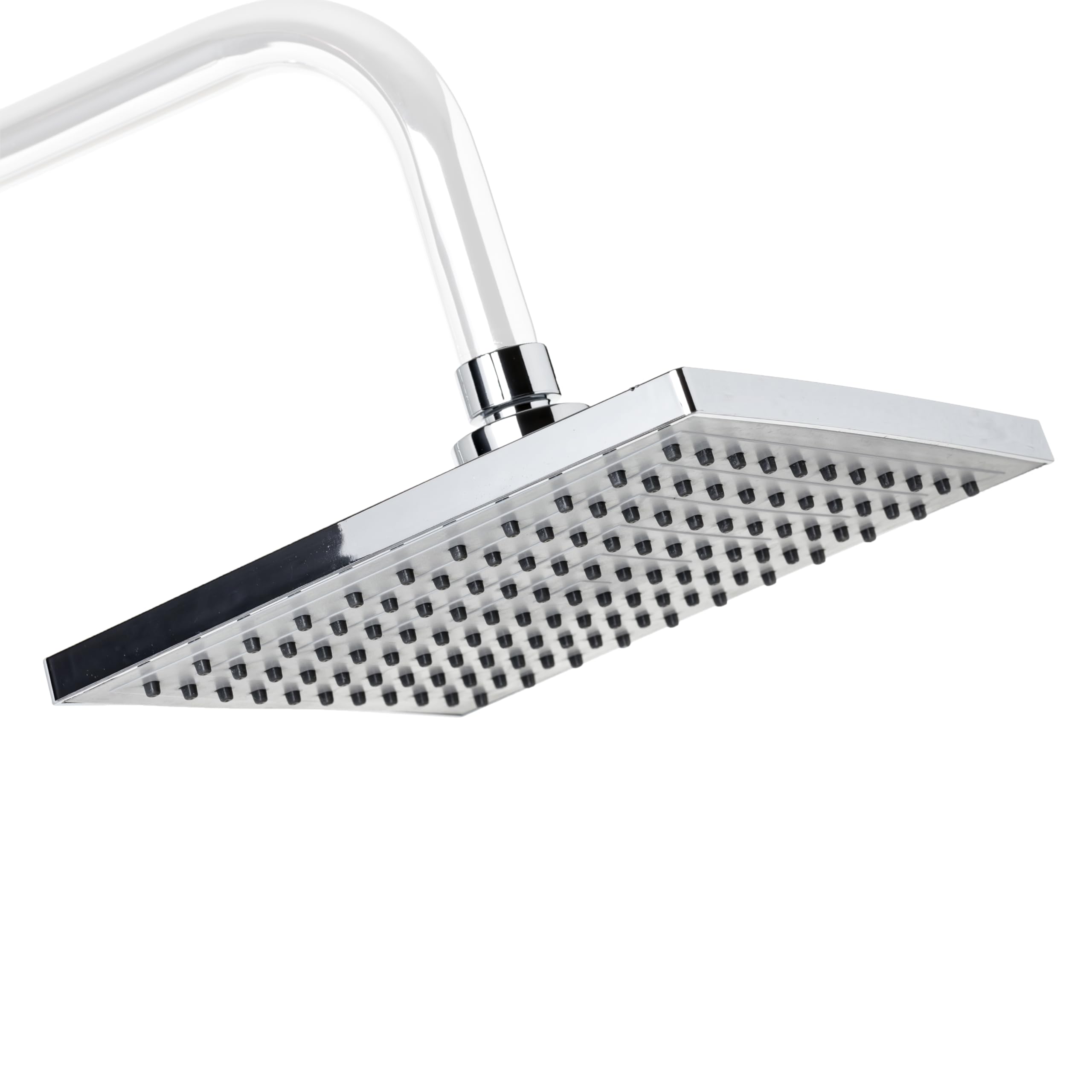 TATAY Shower Head London, Water Saving Shower Head with rain Shower Jet, Chrome-Plated. Measures 19,6 x 6 x 19,6 cm