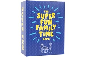 DSS Games The Super Fun Family Time Game [Family Card Game for Entertaining Conversation Starters & Challenges | Great, Thanksgiving & Parties | for Adults, Kids & Teens, Ages 8+]