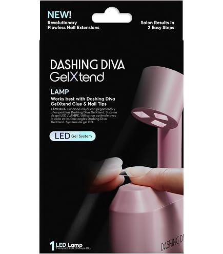 Amazon.com: Dashing Dive GelXtend LED Lamp - USB Gel Nail Lamp for