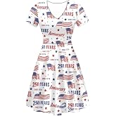 Youngerbaby Women Tank Dresses Midi Dress Loose Short Sleeve Summer Beach Dresses Tunic Top Casual Dress