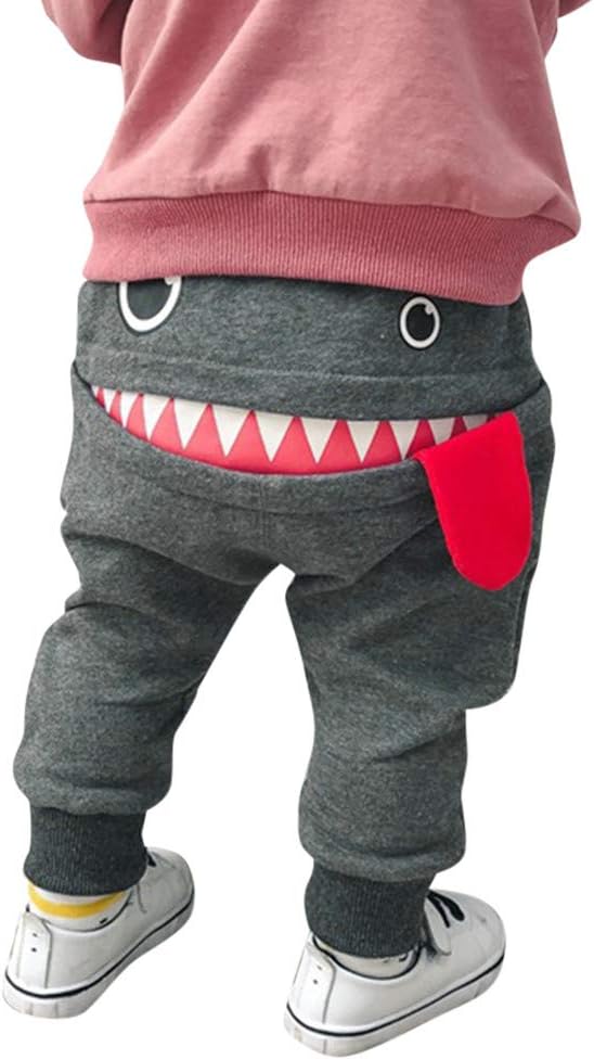 Baby Children Kids Outfits Clothes, Newborn Boys Girls Cartoon Tongue Harem Pants Trousers Pants for 0-3 Year