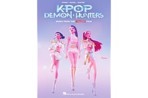K-Pop: Demon Hunters - Piano/Vocal/Guitar Songbook | Music from the Netflix Film | Sheet Music Book with PVG Arrangements with Guitar Chords | Intermediate Level Classroom and Recital Use