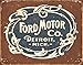 Desperate Enterprises Tin Signs TSN1707-BRK Ford Historic Logo