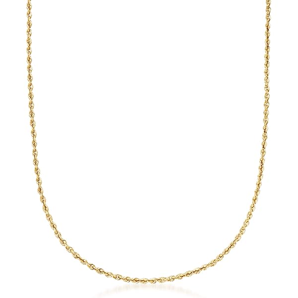 ZHOU LIU FU Solid Gold Chain Necklace, 24K Real Gold Chain