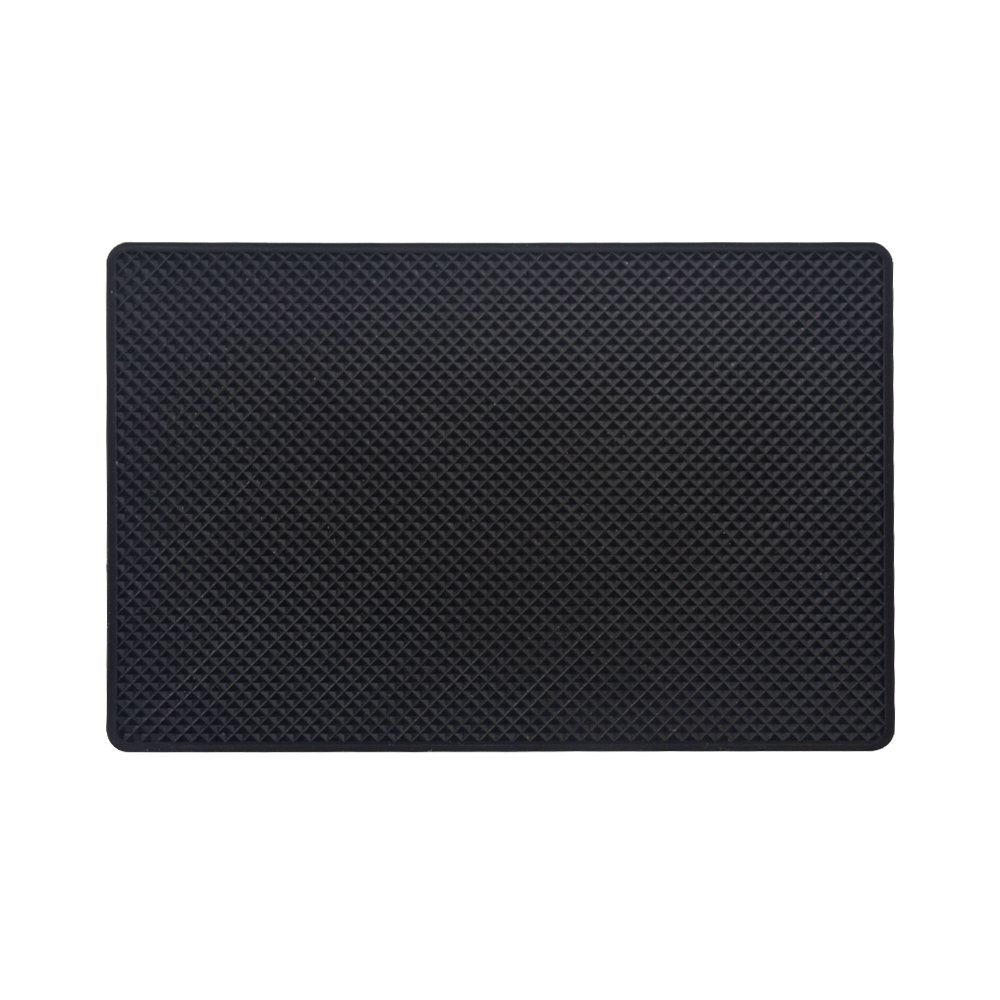 Extra Large Non-Slip Magic Anti-Slip Mat Mounted Slide-Proof Rug Pad Car Dashboard Magic Sticky Dash Adhesive Mat Cell Phone Holder - Black … (1)