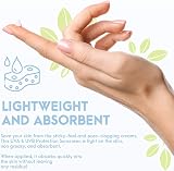 Natural Tone Organic Skincare SPF8 Broad Spectrum Mineral Sunscreen 177ml Face view 6
