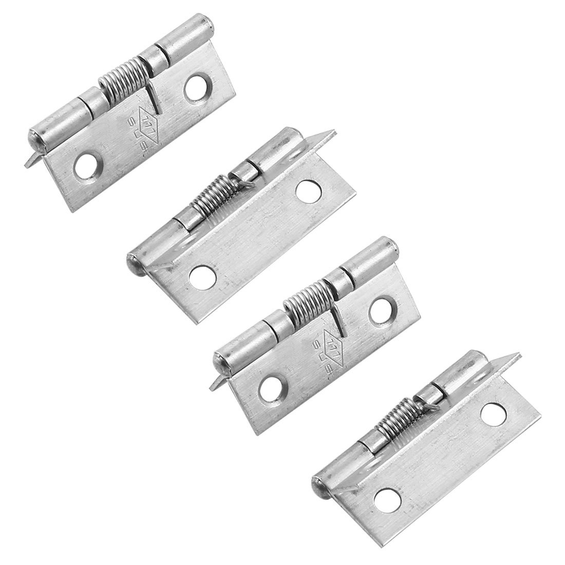 Amazon Com Uxcell Stainless Steel Furniture Cabinet Self Closing