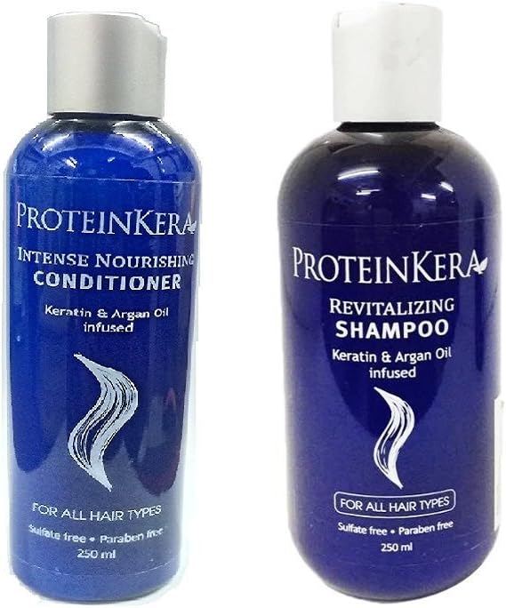 Protein Kera Intense Nourishing Condtioner 250ml & Revitalizing shampoo 250ml With(Free Nandini Kesar Almond Goti)